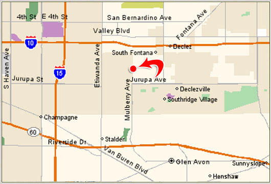 Map Fontana
